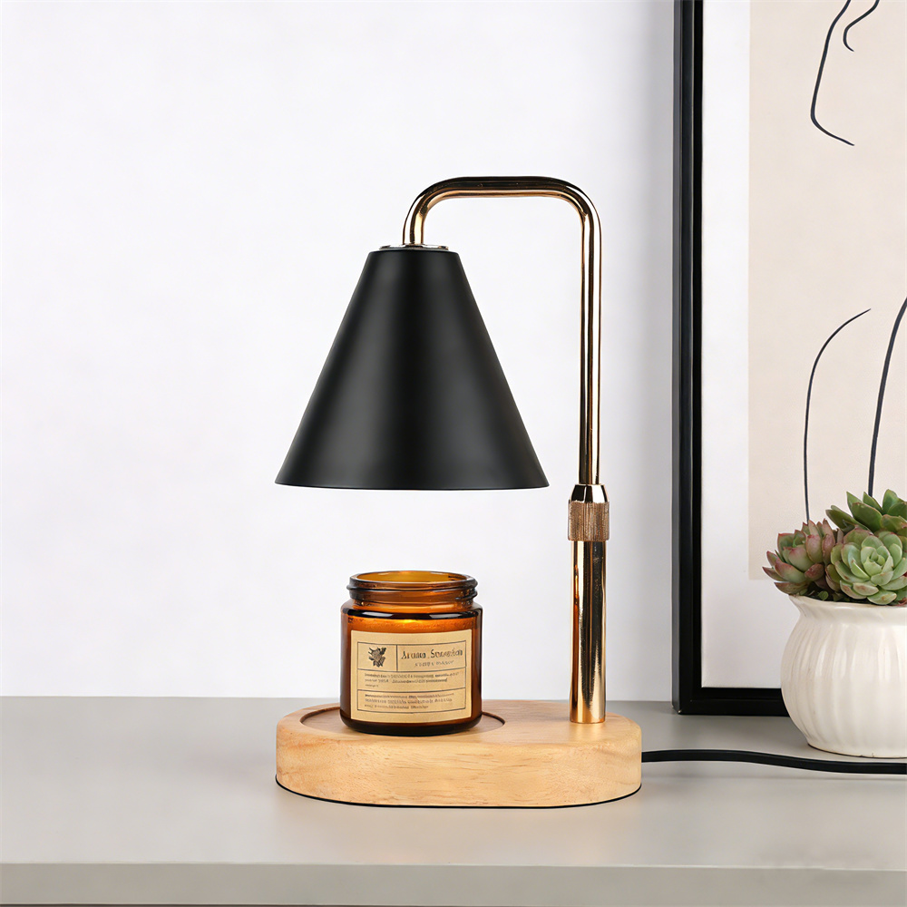 Candle Making Things - Black Candle Warmer Lamp with Timer