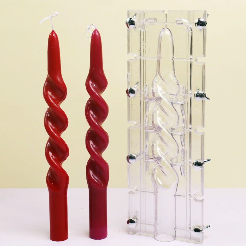 Twisted Stripe Column Acrylic  - Candle Making Workshop review and price