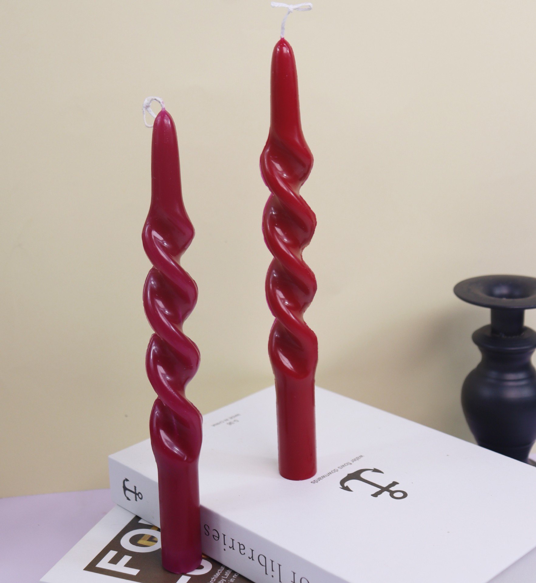 Twisted Stripe Column Acrylic  - Candle Making Workshop review and price