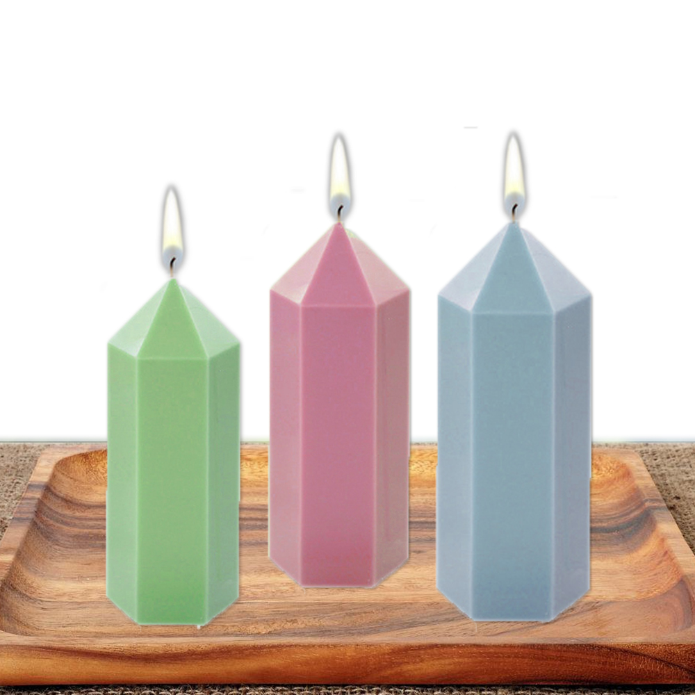 3D Hexagonal Column Candle Mol - Candle Making Workshop review and price