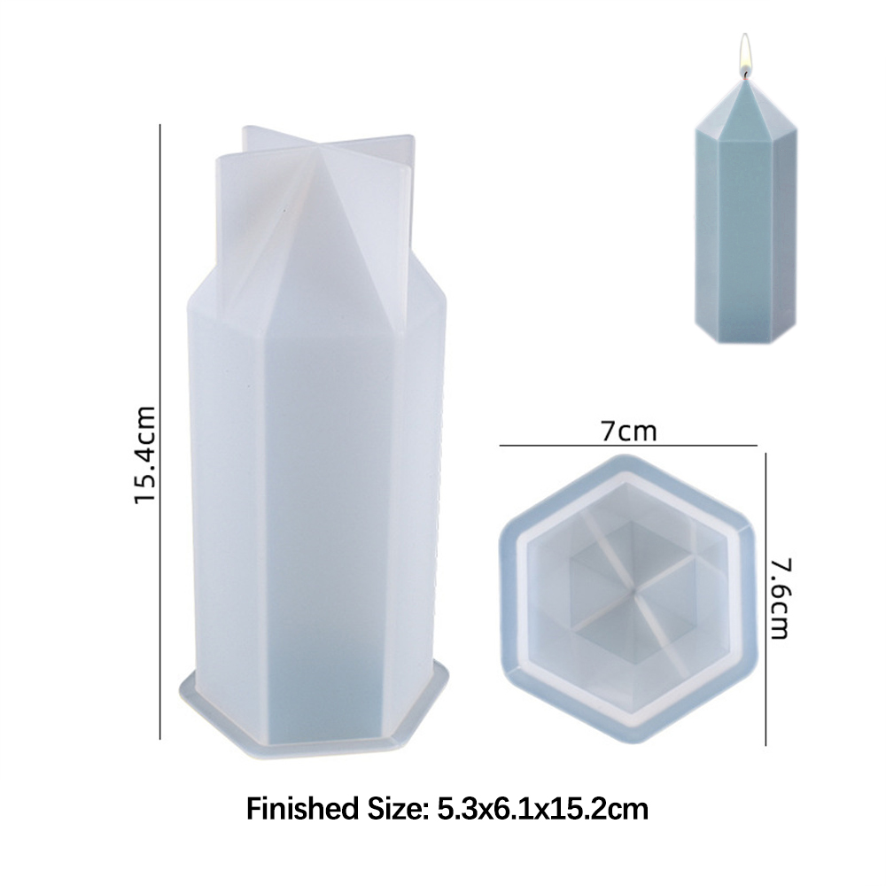 3D Hexagonal Column Candle Mol - Candle Making Workshop review and price
