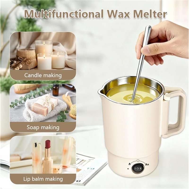 A47U Electric Wax Melting Pot  - Candle Making Thermometer review and price