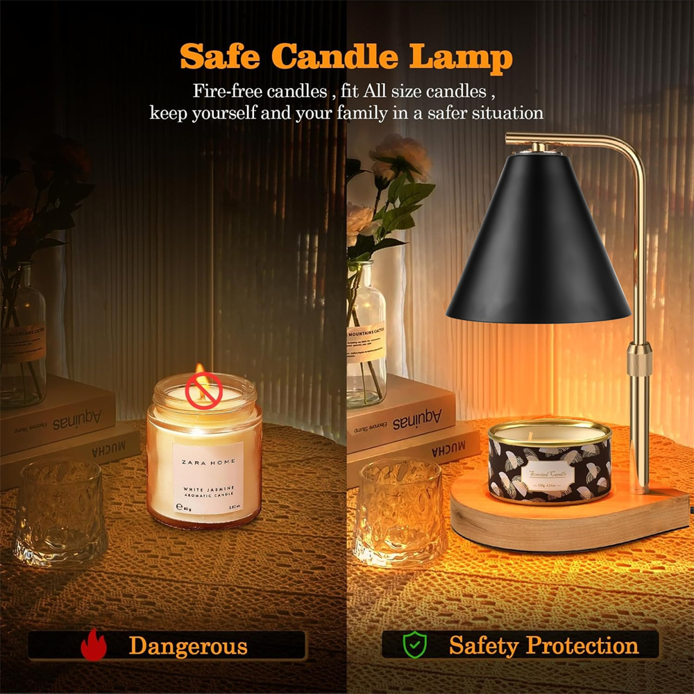 Black Candle Warmer Lamp with  - Candle Making Things review and price