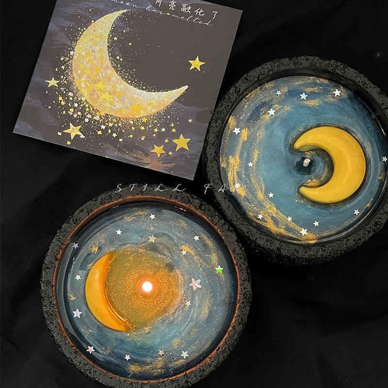 Melting Moon Scented Candle Ha - Candle Making Things review and price