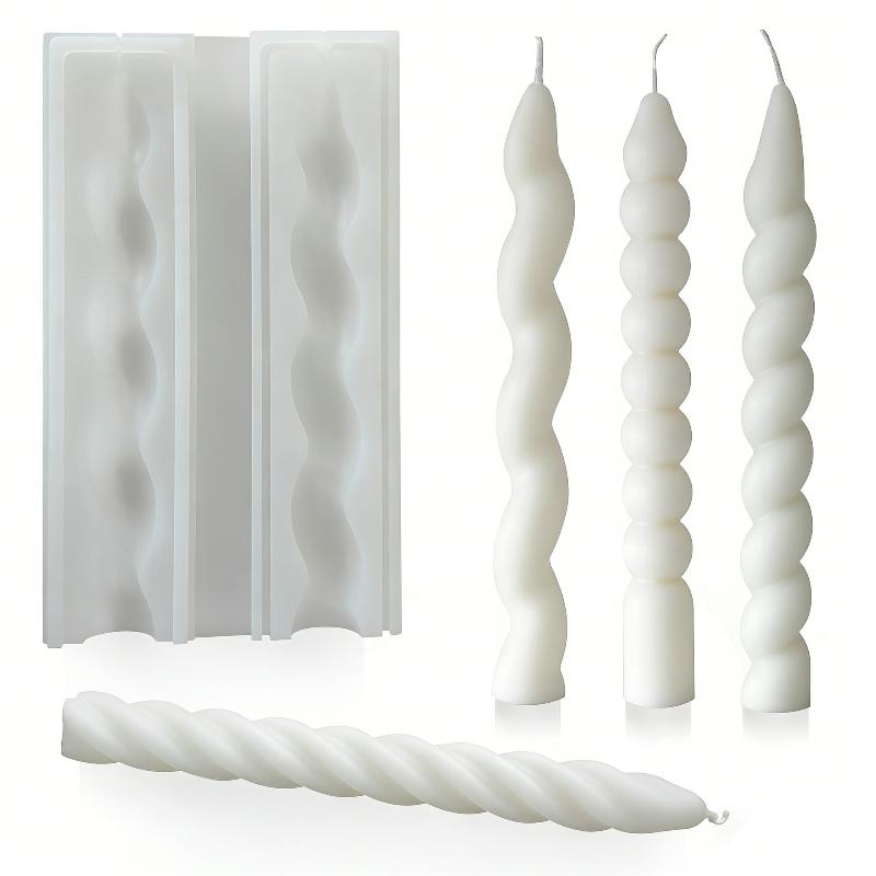 Long Spiral Silicone Candle Mo - Candle Making Workshop review and price
