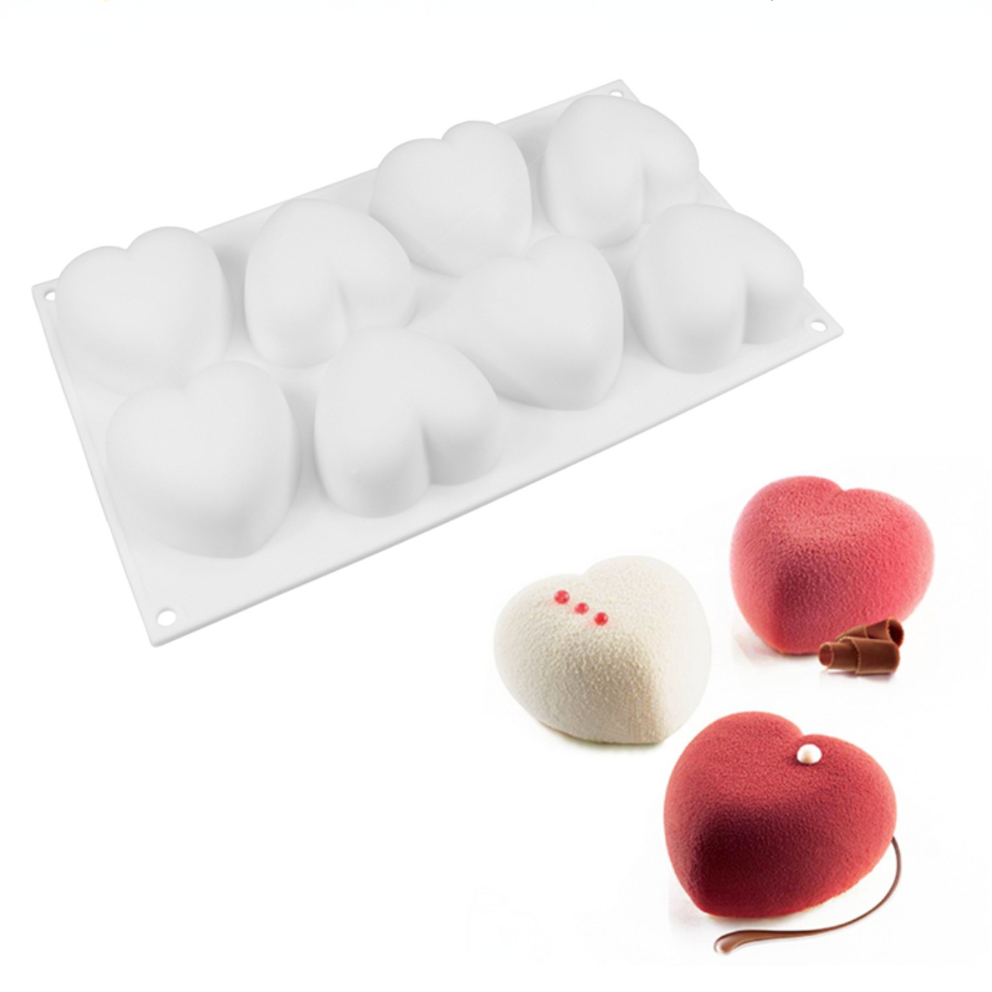 Love Heart Silicone Soap Mold  - Candle Making Workshop review and price