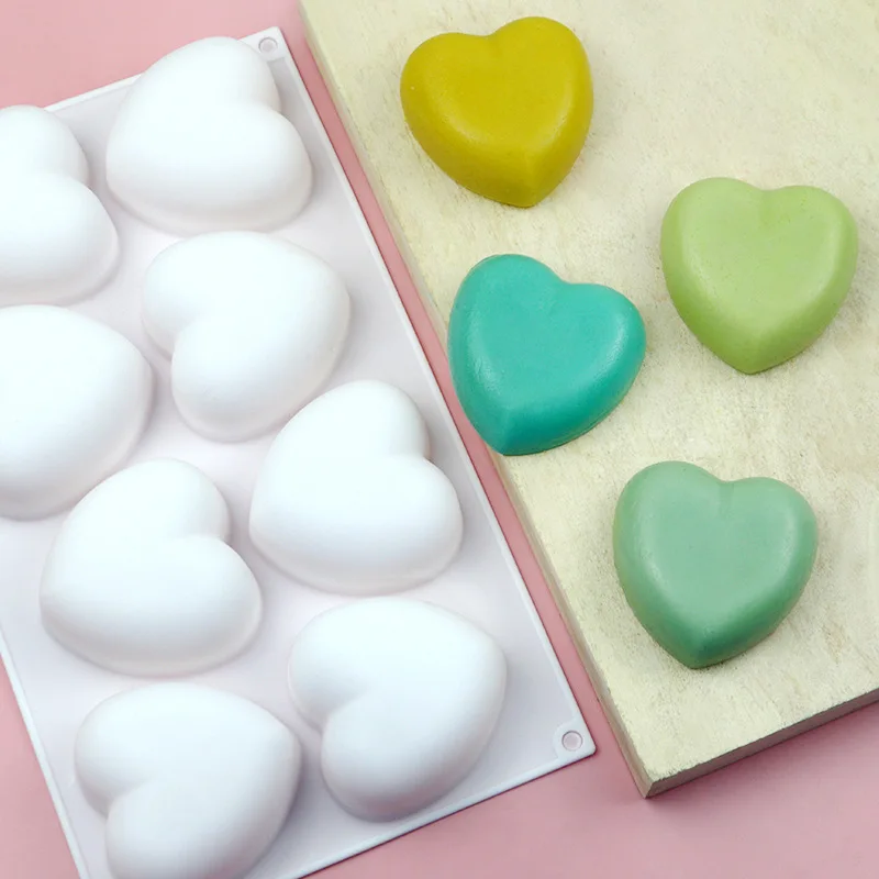 Love Heart Silicone Soap Mold  - Candle Making Workshop review and price
