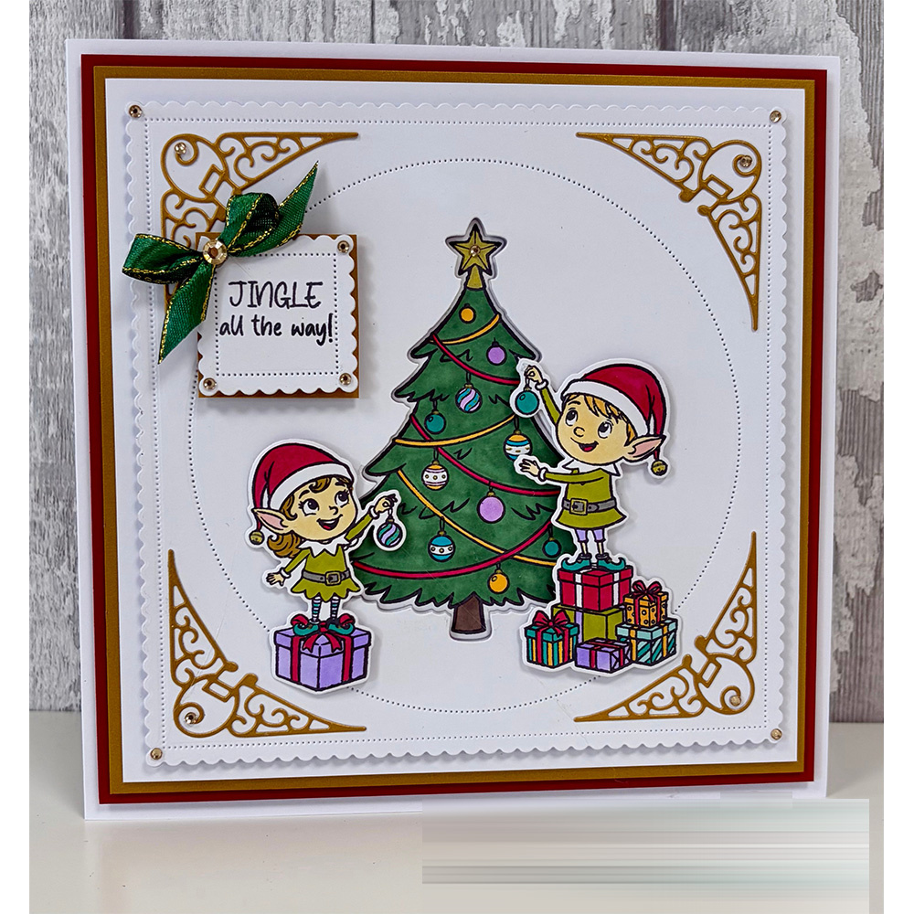 Santa's Workshop Toys Die Set  - Kraft Box Candle review and price