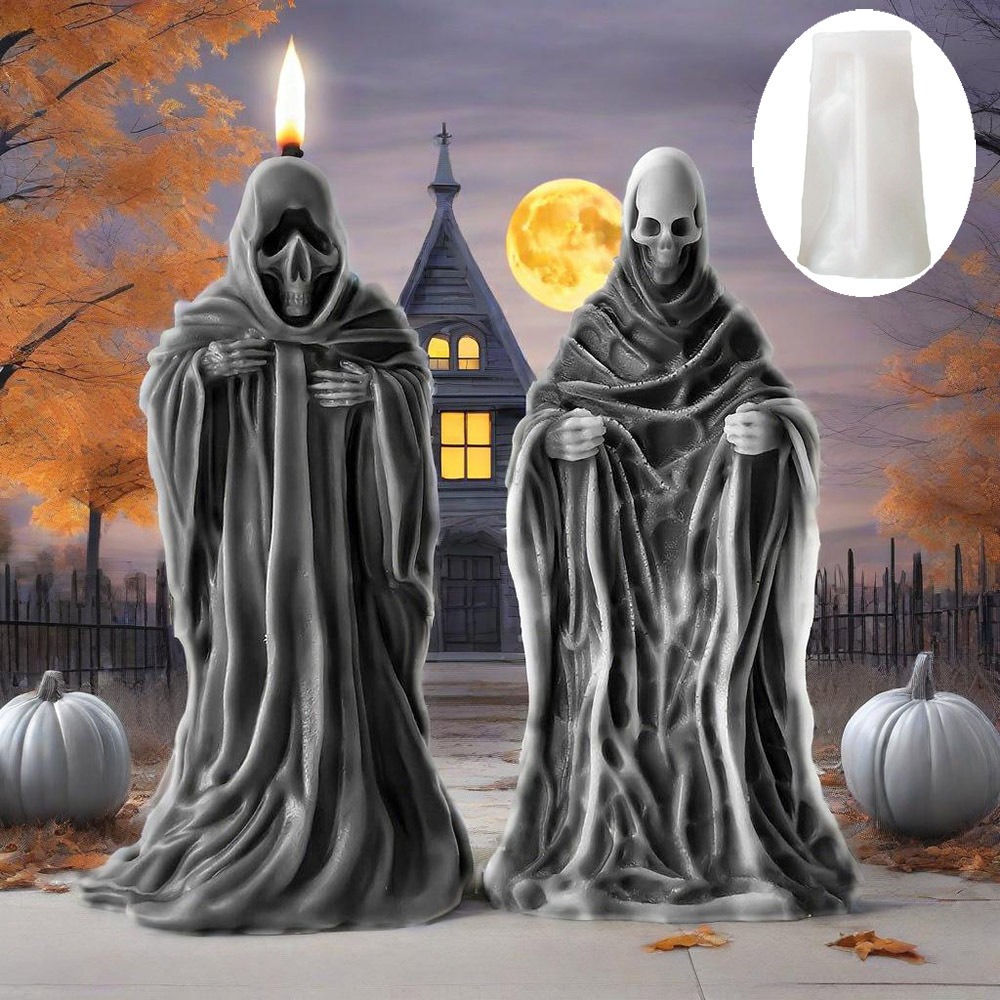 3D Skeleton Scent Candle Silic - Candle Making Workshop review and price