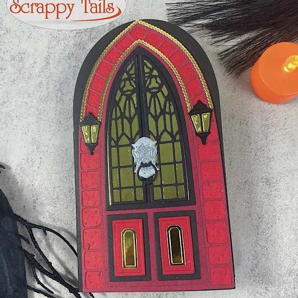 Gargoyle Wall Halloween Metal  - Kraft Box Candle review and price