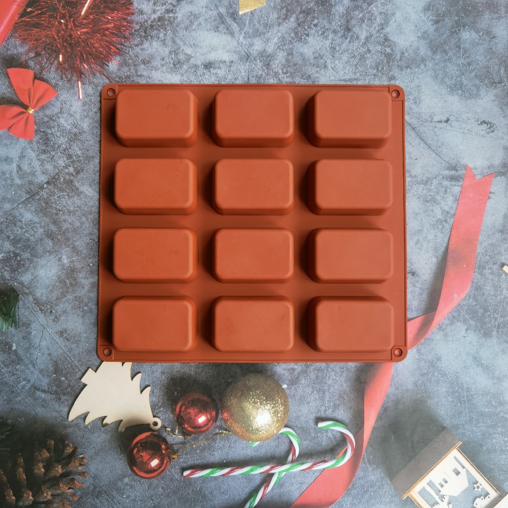 12 Cavity Square Silicone Soap - Candle Making Workshop review and price