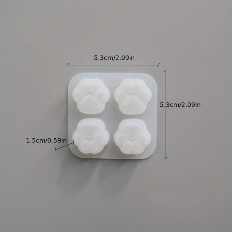 1Cat Paw Pattern Silicone Mold - Candle Making Things review and price