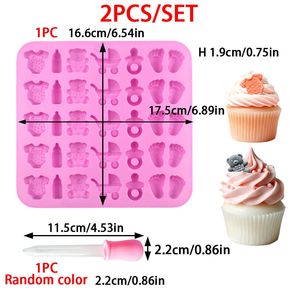 2pcs Silicone Mold Set 35-Cavi - Candle Making Workshop review and price