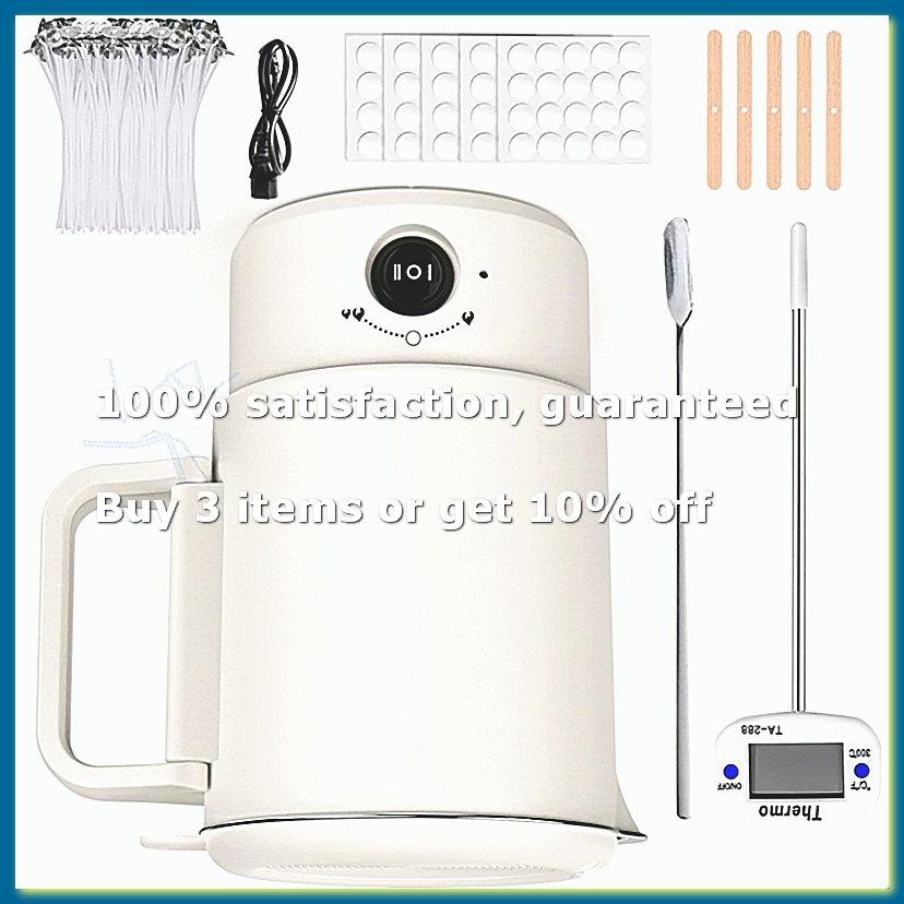 A49I-Electric Wax Melting Pot  - Candle Making Thermometer review and price