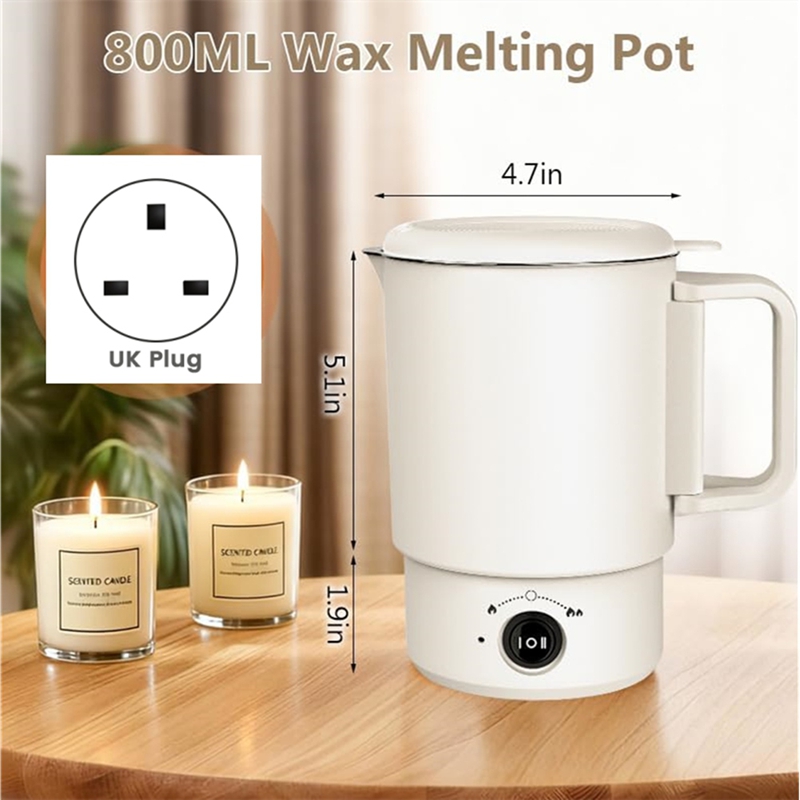 A49I-Electric Wax Melting Pot  - Candle Making Thermometer review and price