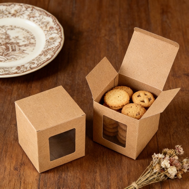 Brown Kraft Paper Boxes with P - Kraft Box Candle review and price