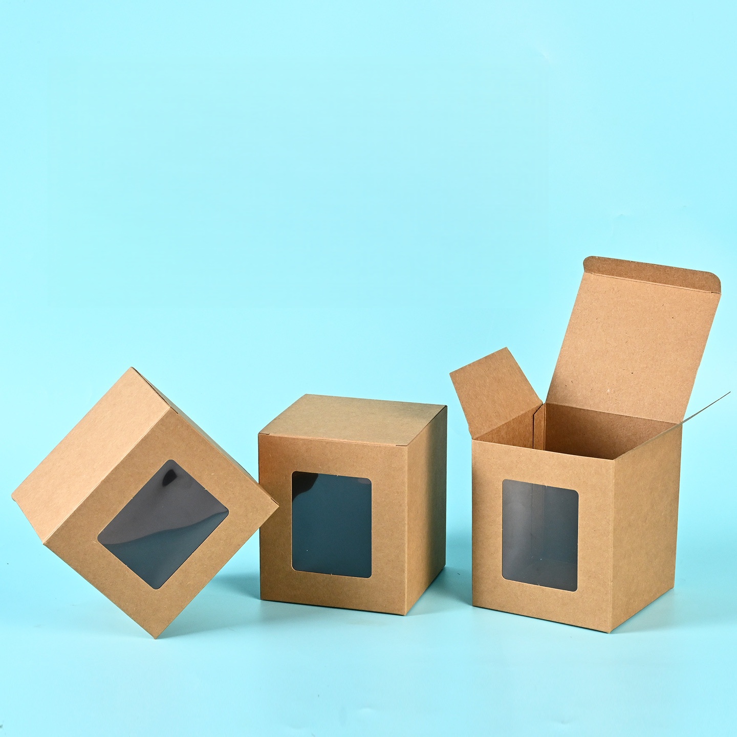 Brown Kraft Paper Boxes with P - Kraft Box Candle review and price