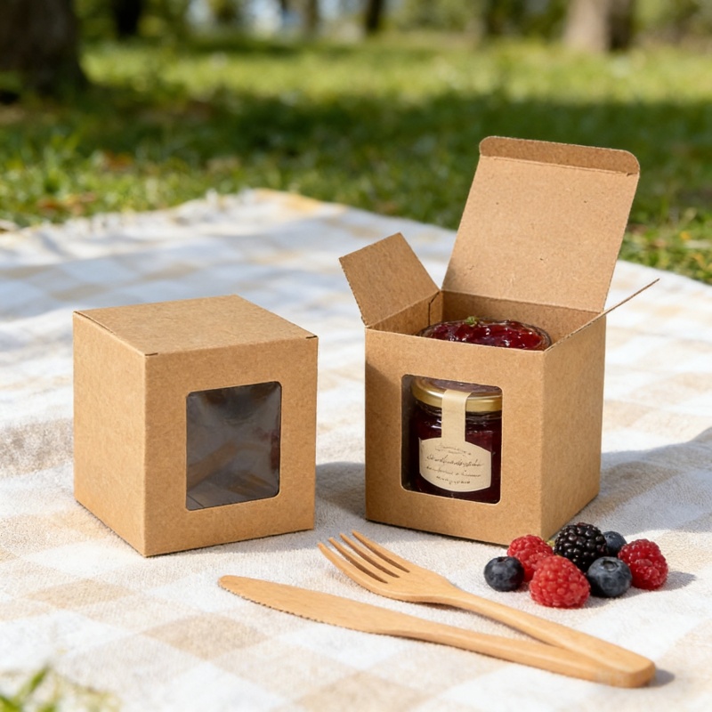 Brown Kraft Paper Boxes with P - Kraft Box Candle review and price